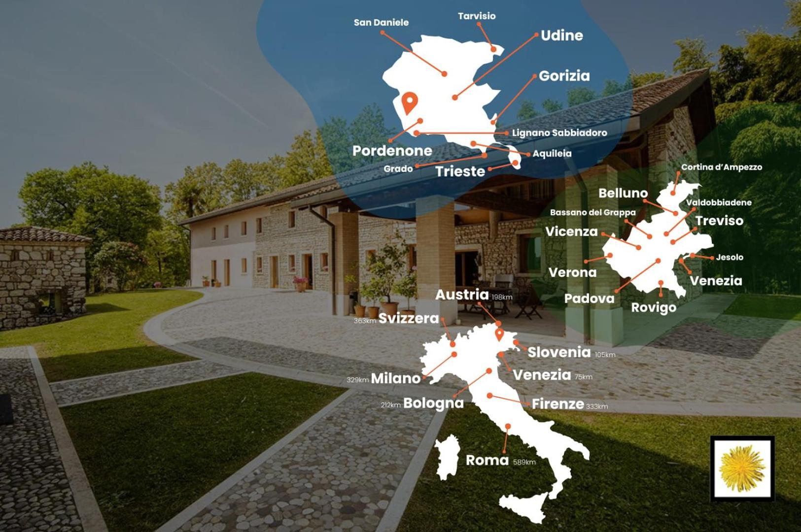 Country House Due Fiumi Sacile Esterno foto